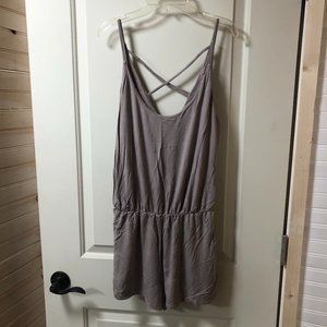Forever 21 Gray Romper